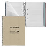 MIQUELRIUS Eco Design Collegeblock DIN A4 liniert beige