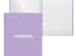 MIQUELRIUS Eco Emotions Collegeblock DIN A4 kariert lila