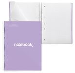 MIQUELRIUS Eco Emotions Collegeblock DIN A4 kariert lila