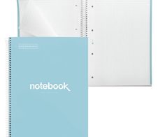 MIQUELRIUS Eco Emotions Collegeblock DIN A4 kariert hellblau