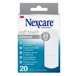 Nexcare® Soft Touch Universal Pflaster 2,50 x 7,20 cm, weiß