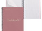 MIQUELRIUS Eco Emotions Collegeblock DIN A4 kariert pink