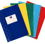 OXFORD Heftumschläge farbsortiert DIN A5 15,8 x 0,4 cm