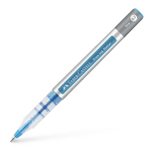 FABER-CASTELL Free Ink Tintenroller grau 0.7 mm Schreibfarbe: Blau