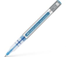 FABER-CASTELL Free Ink Tintenroller grau 0.7 mm Schreibfarbe: Blau