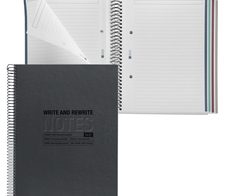 MIQUELRIUS Eco Design Collegeblock DIN A5 liniert schwarz