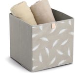 Zeller Aufbewahrungsbox Feather 32,0 x 32,0 x 32,0 cm
