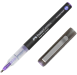 FABER-CASTELL Free Ink Tintenroller grau 1.5 mm Schreibfarbe: Violett