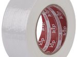 kip® Gewebeband Steinband 3824 50,0 x 50,0 (mm x m) weiß