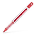 FABER-CASTELL Free Ink Tintenroller grau 0.5 mm Schreibfarbe: Rot