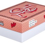 FALKEN Story Geschenkbox Love 24,0 x 36,0 x 12,0 cm