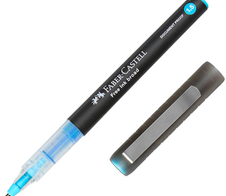 FABER-CASTELL Free Ink Tintenroller grau 1.5 mm Schreibfarbe: Blau