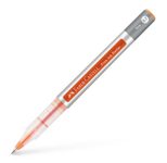 FABER-CASTELL Free Ink Tintenroller grau 0.7 mm Schreibfarbe: Orange