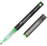 FABER-CASTELL Free Ink Tintenroller grau 1.5 mm Schreibfarbe: Grün