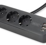 DIGITUS 3-fach Office-Steckdosenleiste