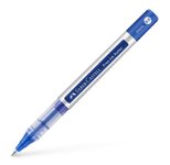 FABER-CASTELL Free Ink Tintenroller grau 0.5 mm Schreibfarbe: Blau