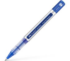 FABER-CASTELL Free Ink Tintenroller grau 0.5 mm Schreibfarbe: Blau