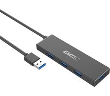 EMTEC USB-Hub T620A Type-A Classic 4-fach schwarz