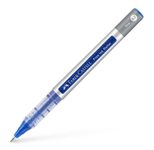 FABER-CASTELL Free Ink Tintenroller grau 0.7 mm Schreibfarbe: Blau