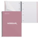 MIQUELRIUS Eco Emotions Collegeblock DIN A4 kariert rosa