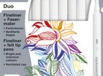 EBERHARD FABER Duo Fineliner 0.4 + 1.0 mm farbsortiert