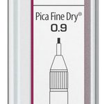 Pica Fine Dry Ersatzminen für Tieflochmarker-Bleistift 0.9 mm rot