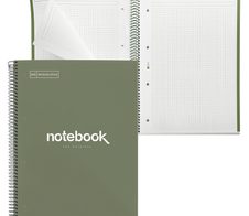 MIQUELRIUS Eco Emotions Collegeblock DIN A4 kariert grün