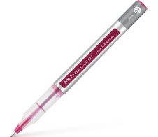 FABER-CASTELL Free Ink Tintenroller grau 0.7 mm Schreibfarbe: Rot