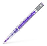 FABER-CASTELL Free Ink Tintenroller grau 0.7 mm Schreibfarbe: Violett