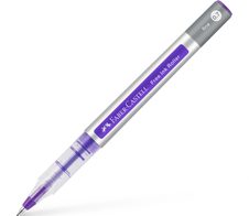 FABER-CASTELL Free Ink Tintenroller grau 0.7 mm Schreibfarbe: Violett
