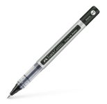 FABER-CASTELL Free Ink Tintenroller grau 0.5 mm Schreibfarbe: Schwarz