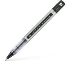 FABER-CASTELL Free Ink Tintenroller grau 0.5 mm Schreibfarbe: Schwarz