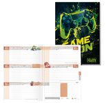 Häfft® Verlag Hausaufgabenheft Game On 2025/2026 liniert DIN A5 88 Blätter