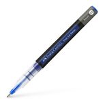 FABER-CASTELL Free Ink Tintenroller grau 1.5 mm Schreibfarbe: Blau