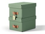 LEITZ Aufbewahrungsboxen Puro 20,0 x 28,0 x 15,0 cm, grün
