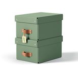 LEITZ Aufbewahrungsboxen Puro 20,0 x 28,0 x 15,0 cm, grün