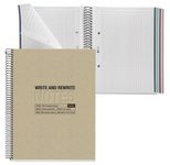 MIQUELRIUS Eco Design Collegeblock DIN A5 kariert beige