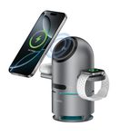 4smarts Qi2 Ladestation ChargeBot Sound spacegrau