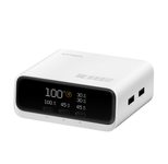 4smarts Desk Charger GaN Screen 100W 3C+2A weiß