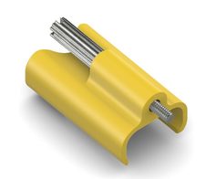 Purelink Tru-Lock-System Clip für PureInstall USB-C Kabel, gelb