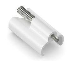 Purelink Tru-Lock-System Clip für PureInstall USB-C Kabel, weiß