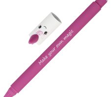 EBERHARD FABER Animal Erase it! Einhorn Gelschreiber 0.7 mm Schreibfarbe: Blau