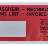 LMG Lieferscheintaschen Kunststoff DIN kurz