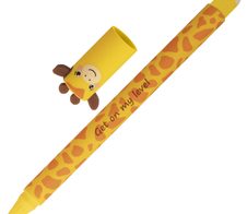 EBERHARD FABER Animal Erase it! Giraffe Gelschreiber 0.7 mm Schreibfarbe: Blau