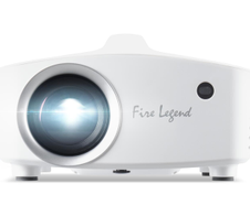 AOpen QF13s powered by Acer portabler LED Beamer 350 ANSI Lumen