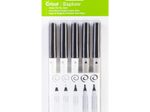 Cricut Explore Multi Pen - Set aus Kugelschreiber und Marker schwarz