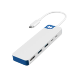 Hyper® HyperDrive Flex 5 Dockingstation USB-C Hub weiß/blau