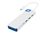Hyper® HyperDrive Flex 8 Dockingstation USB-C Hub weiß/blau