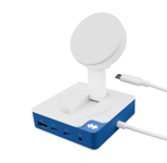 Hyper® HyperDrive Flex MagCharge Dockingstation USB-C Hub weiß/blau