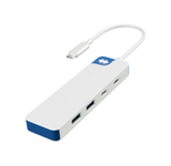Hyper® HyperDrive Flex 4 Dockingstation USB-C Combo Hub weiß/blau